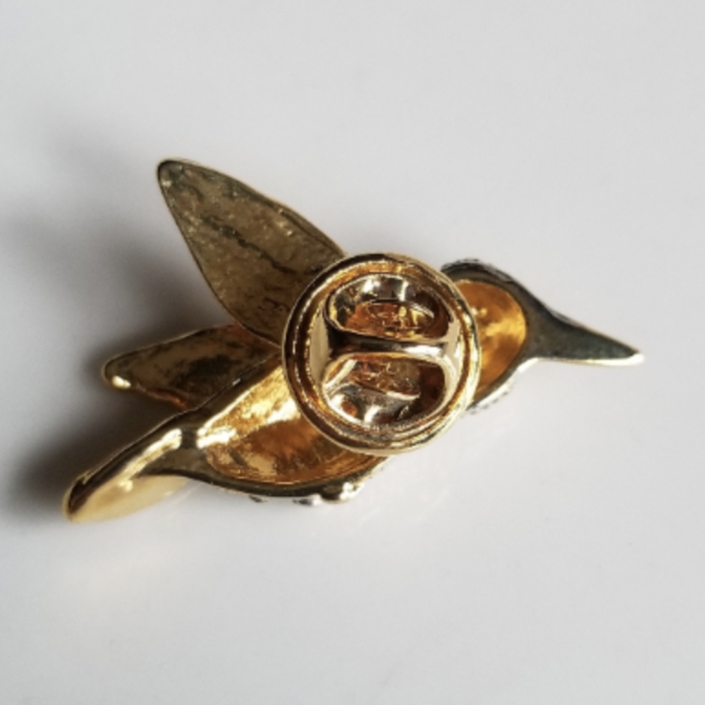 Magical vintage hummingbird pin - Picture 2 of 2